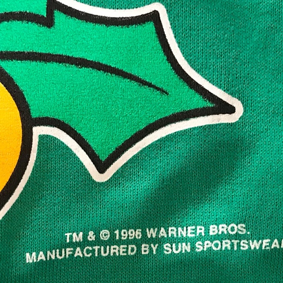 Vintage 90s Christmas Tweety Bird Santa’s little Angel NWT - Picture 10 of 15